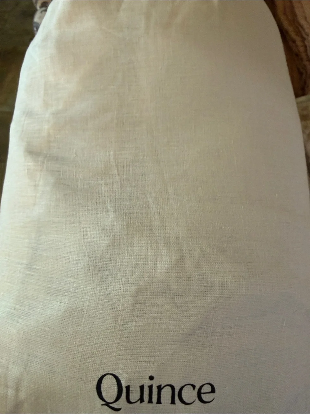 NWOT 100% European Linen King/Cal King Oat Duvet Cover - Retail $174